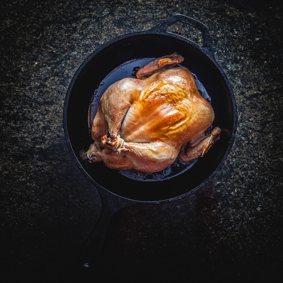 The Simplest Roasted Chicken