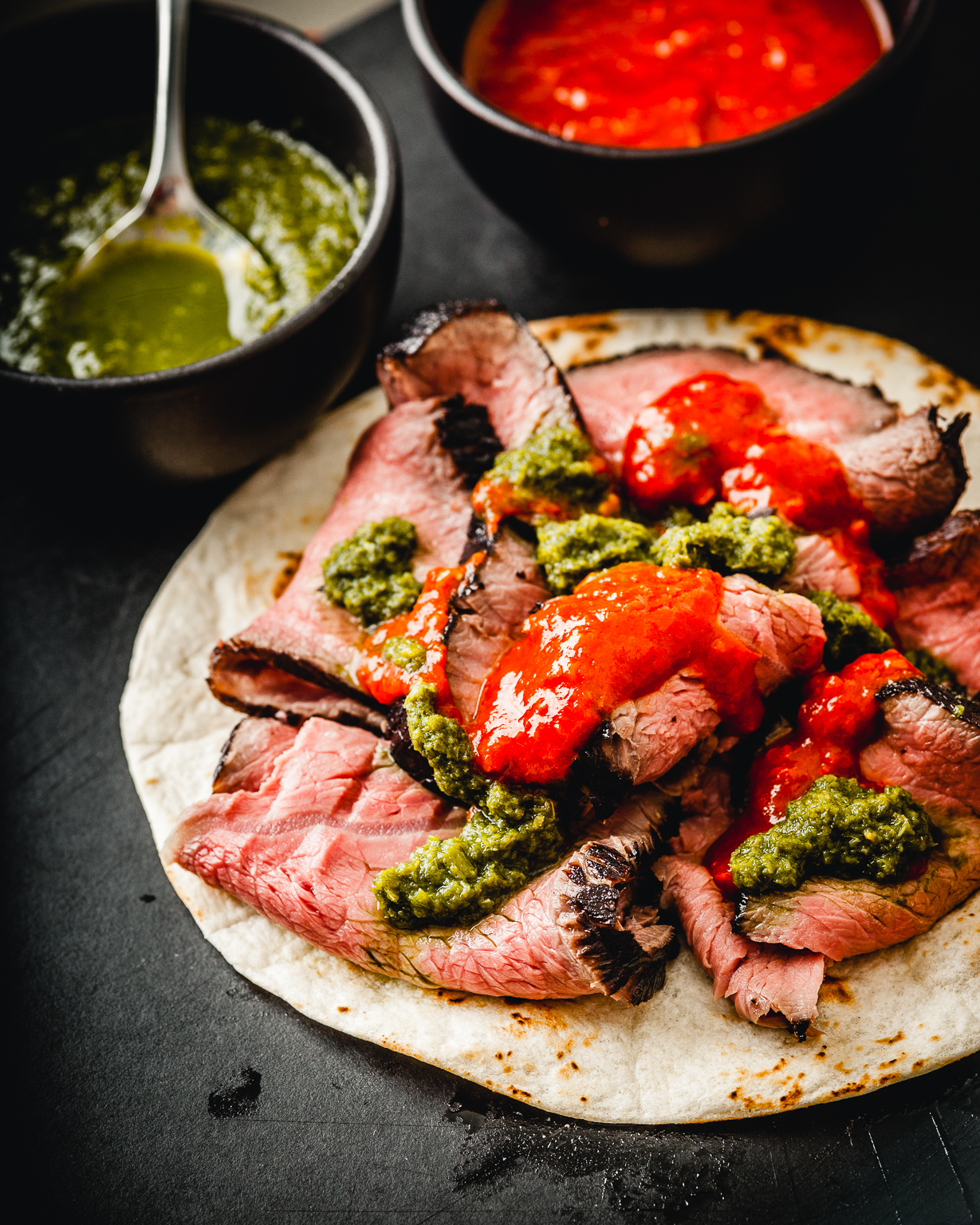 kontrol bryst Specialisere Sous Vide Round Tip Asada Tacos. Coffee. 55C 32H - thatOtherCookingBlog