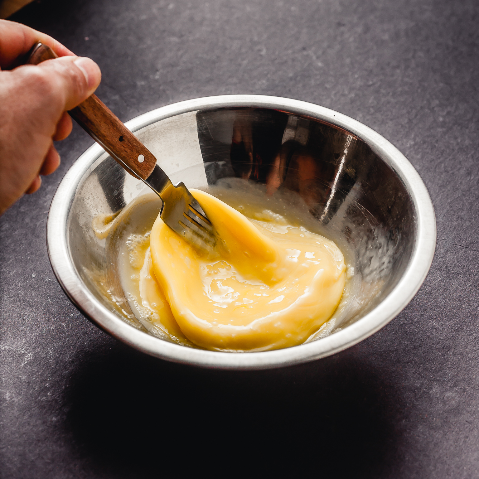 Open omelet with Seafood Squid Ink Rice. Almost a Fail but a Success